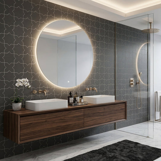 Porto Star+Cross | 6.1" x 11.9" Porcelain Floor & Wall Tile