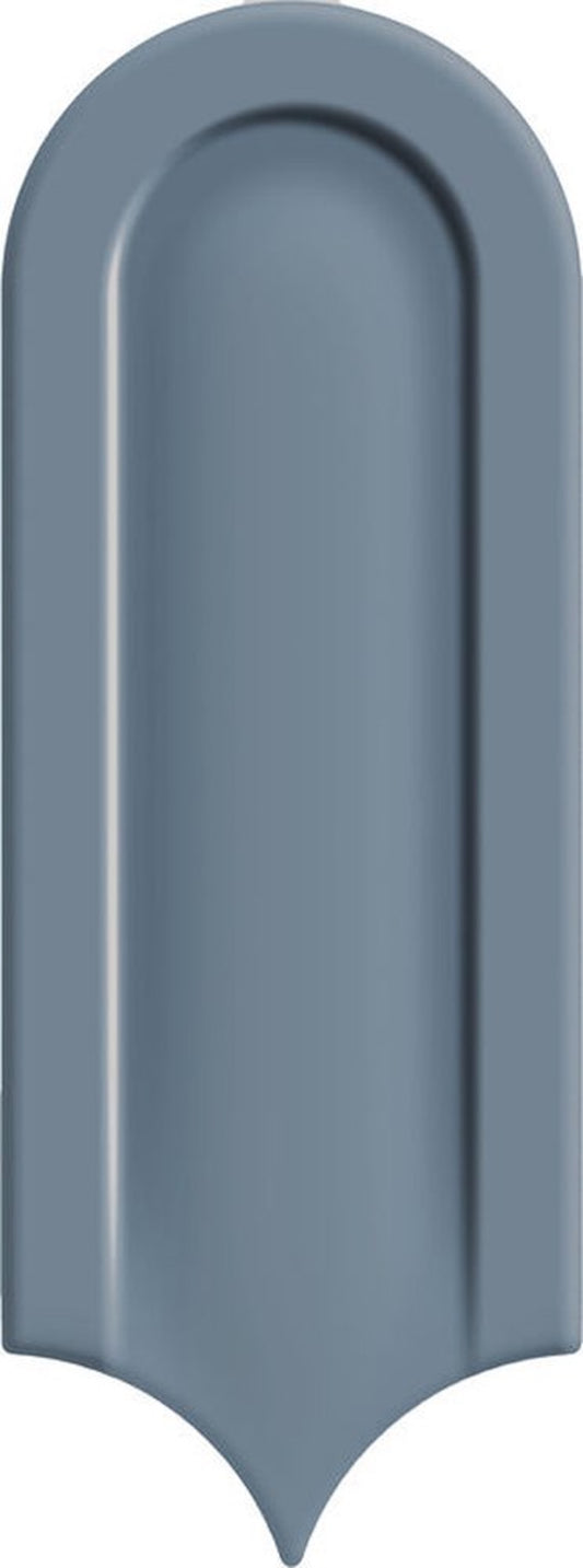 Gala | 3"x8.5" Elongated Beveled Fan Ceramic Wall Tile