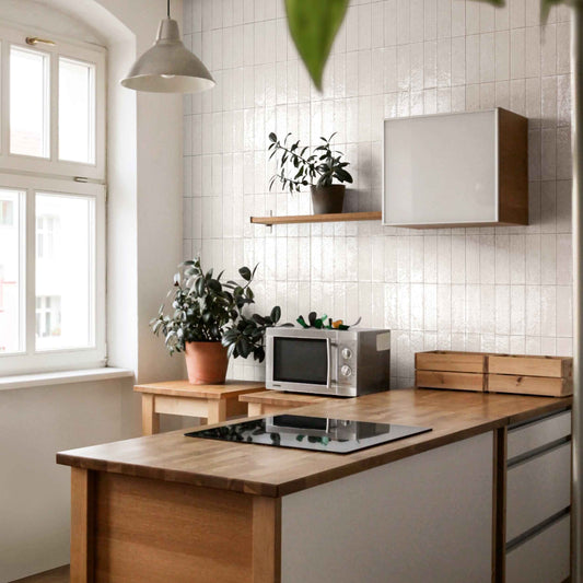 Glazel | 3"x8" Handmade Look Porcelain Wall Tile