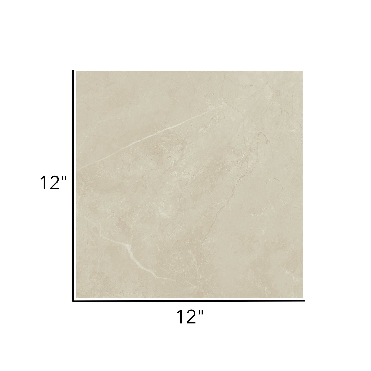Sophia | 12"x12" Porcelain Marble Look Floor & Wall Tile