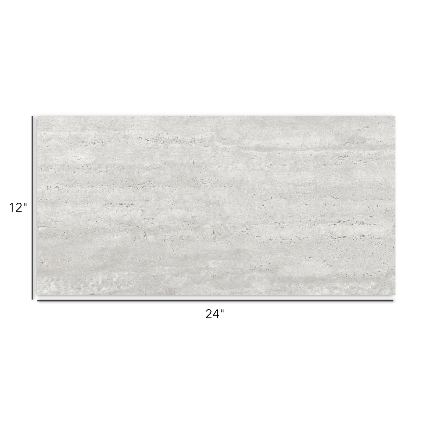 Travertino |  12"x24" Porcelain Stone Look Floor & Wall Tile