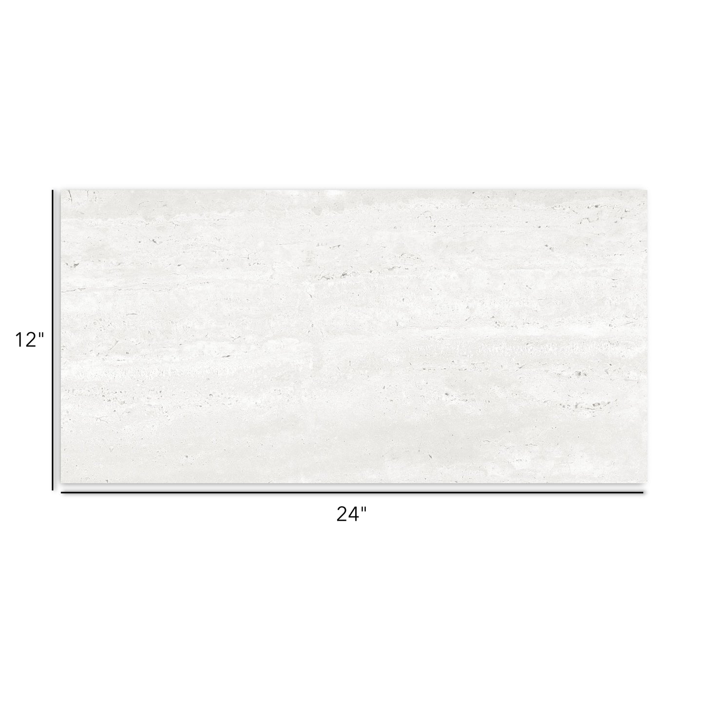 Travertino |  12"x24" Porcelain Stone Look Floor & Wall Tile
