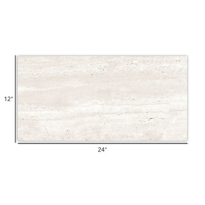 Travertino |  12"x24" Porcelain Stone Look Floor & Wall Tile