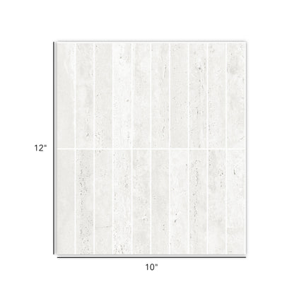 Travertino | 1"x6" Porcelain Stone Look Mosaic Tile