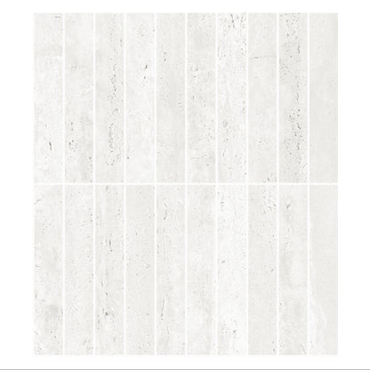 Travertino | 1"x6" Porcelain Stone Look Mosaic Tile