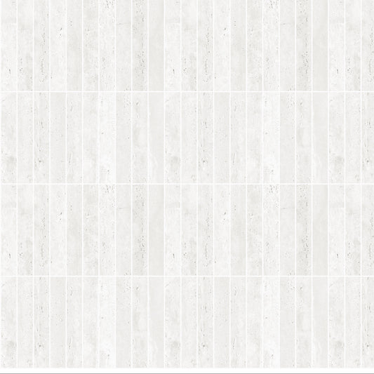 Travertino | 1"x6" Porcelain Stone Look Mosaic Tile