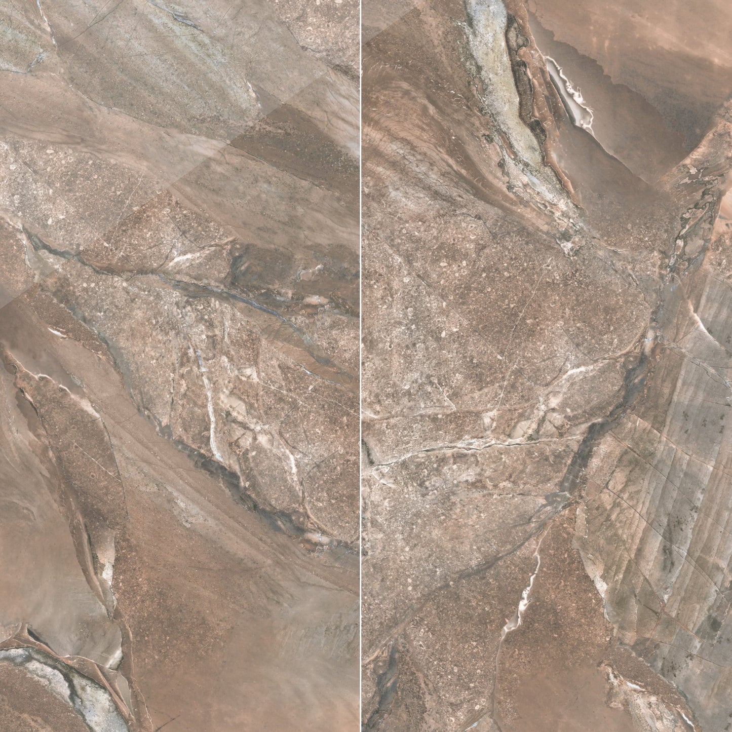 Fossilique | 24"x48" Porcelain Marble Look Floor & Wall Tile
