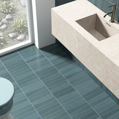 Bamboo | 2.5"x9" Porcelain Trapezoid Floor & Wall Tile