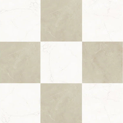 Sophia Checkerboard | 12"x12" Marble Look Tile