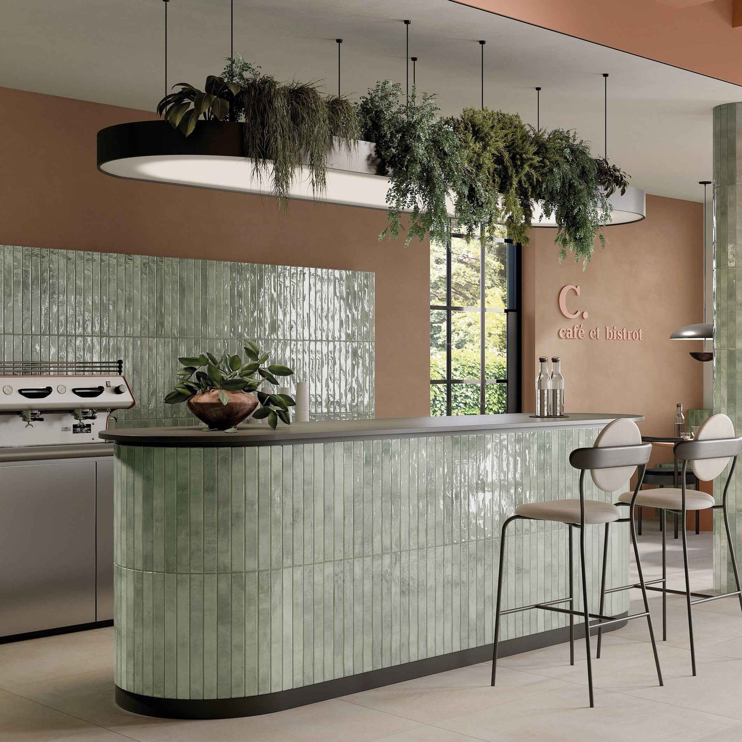 Color Wheel | 2"x 18" Porcelain Brick Look Wall Tile