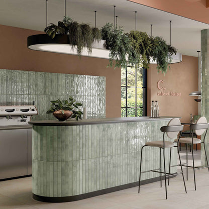 Color Wheel | 2"x 18" Porcelain Brick Look Wall Tile