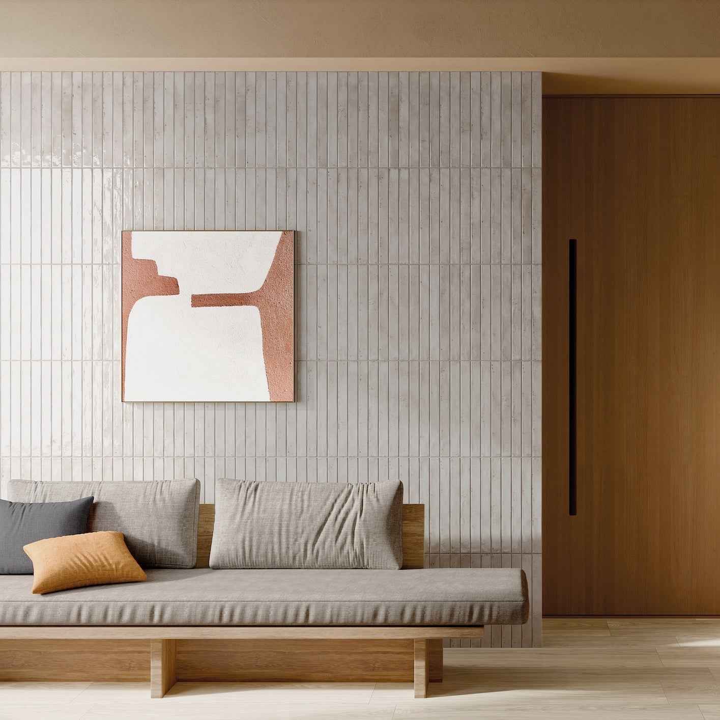 Color Wheel | 2"x 18" Porcelain Brick Look Wall Tile