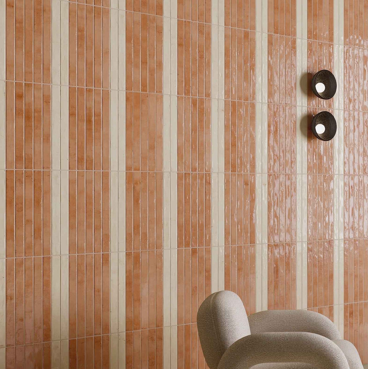 Color Wheel | 2"x 18" Porcelain Brick Look Wall Tile