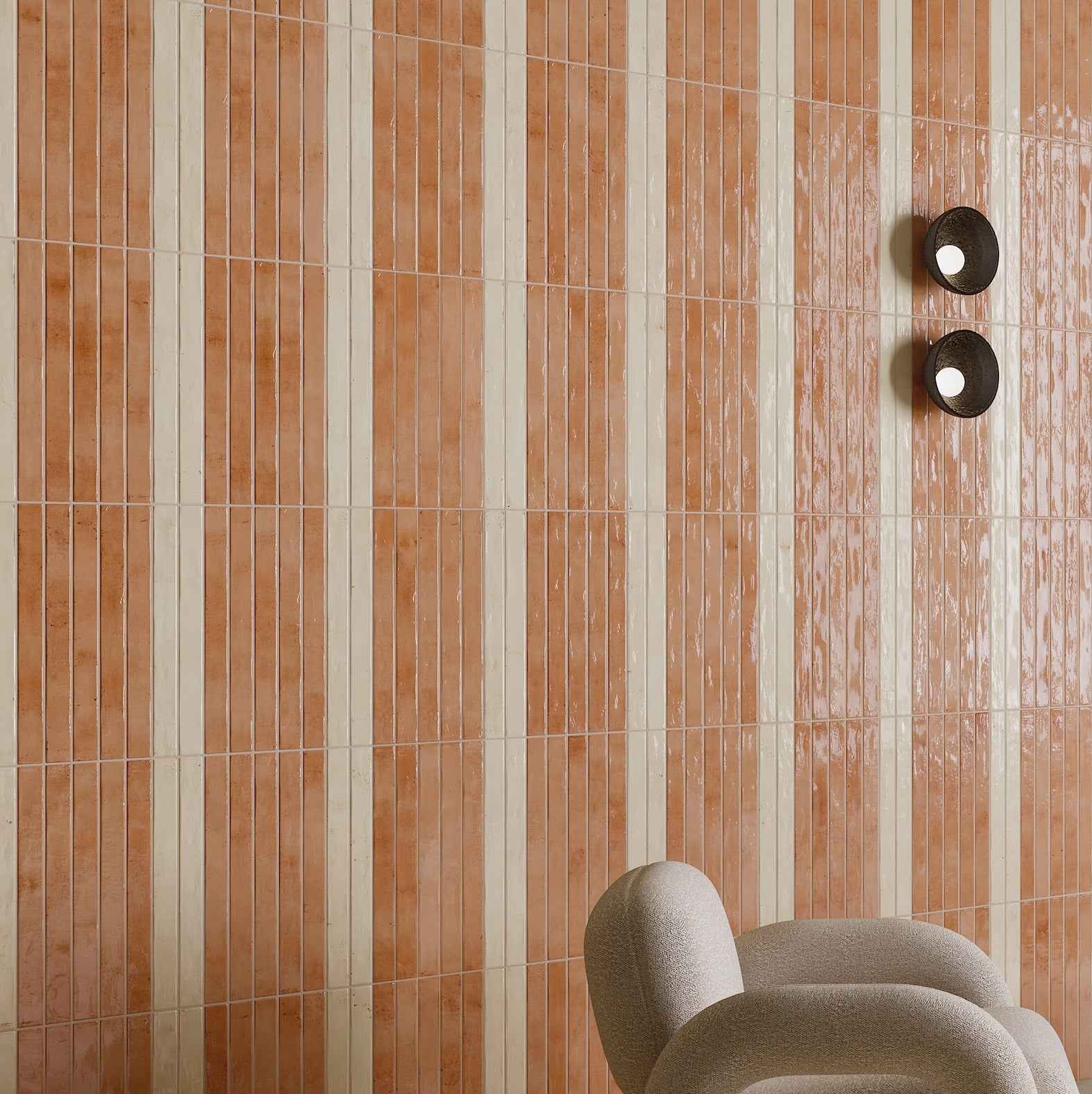 Color Wheel | 2"x 18" Porcelain Brick Look Wall Tile