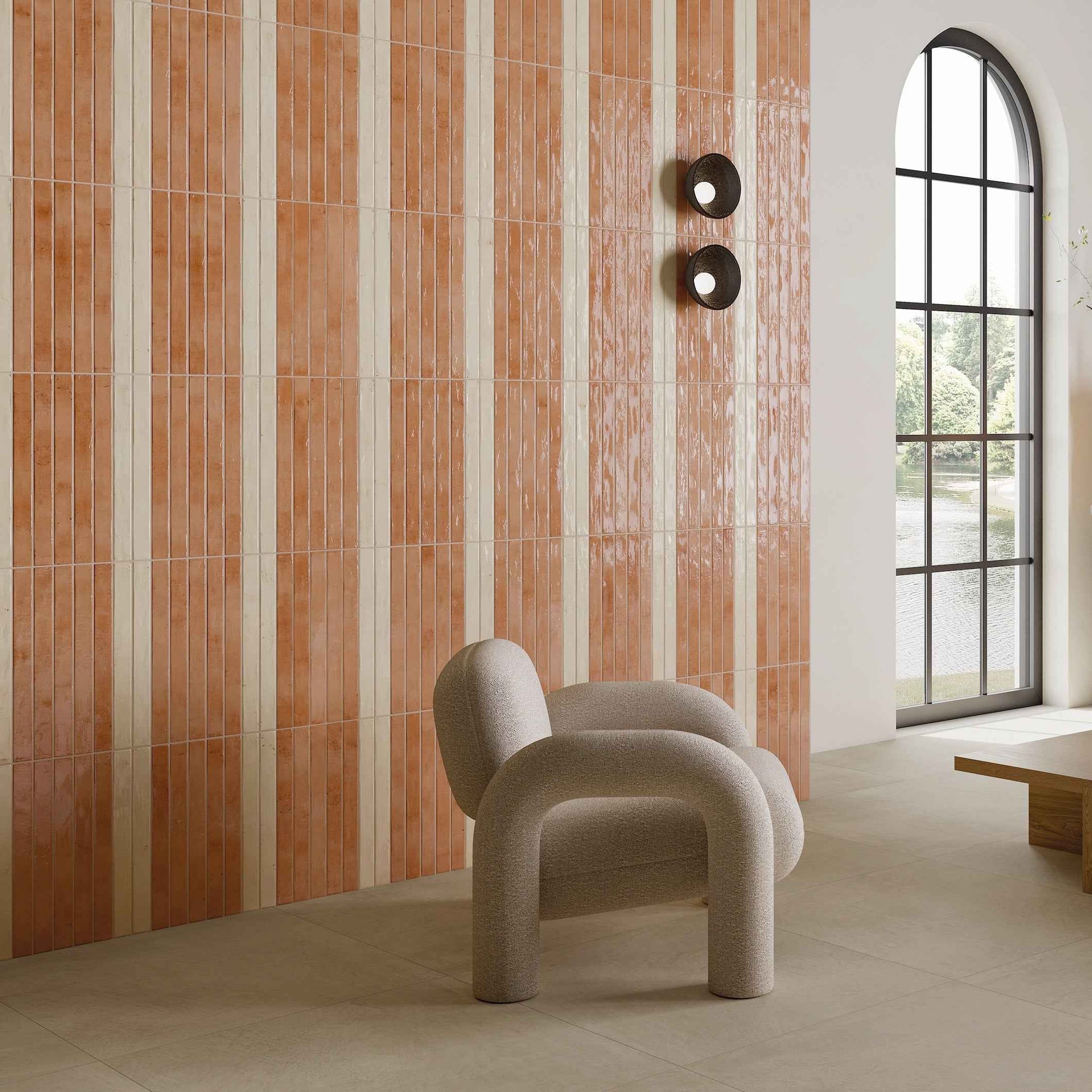 Color Wheel | 2"x 18" Porcelain Brick Look Wall Tile
