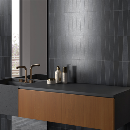 Bamboo | 2.5"x9" Porcelain Trapezoid Floor & Wall Tile