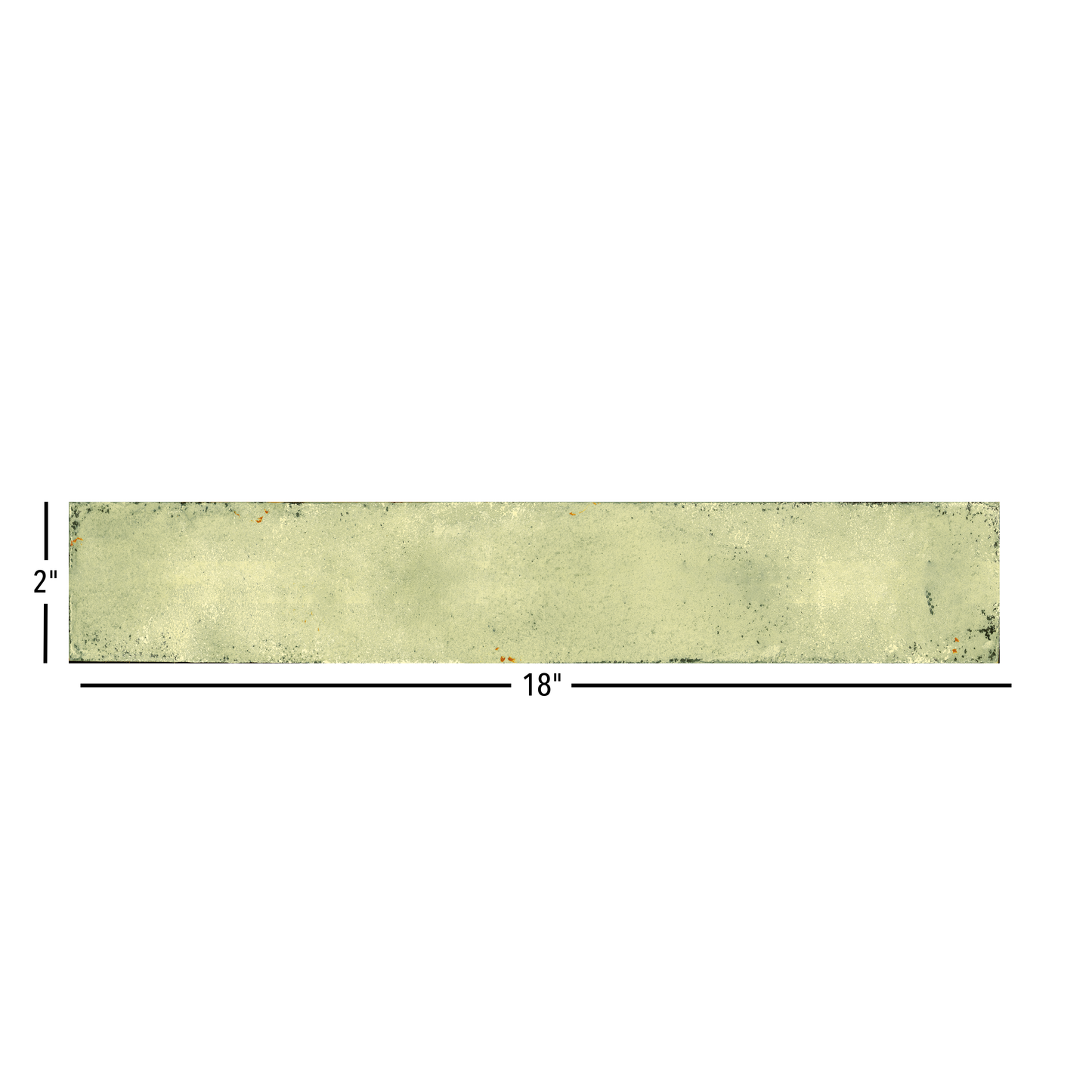Color Wheel | 2"x 18" Porcelain Brick Look Wall Tile