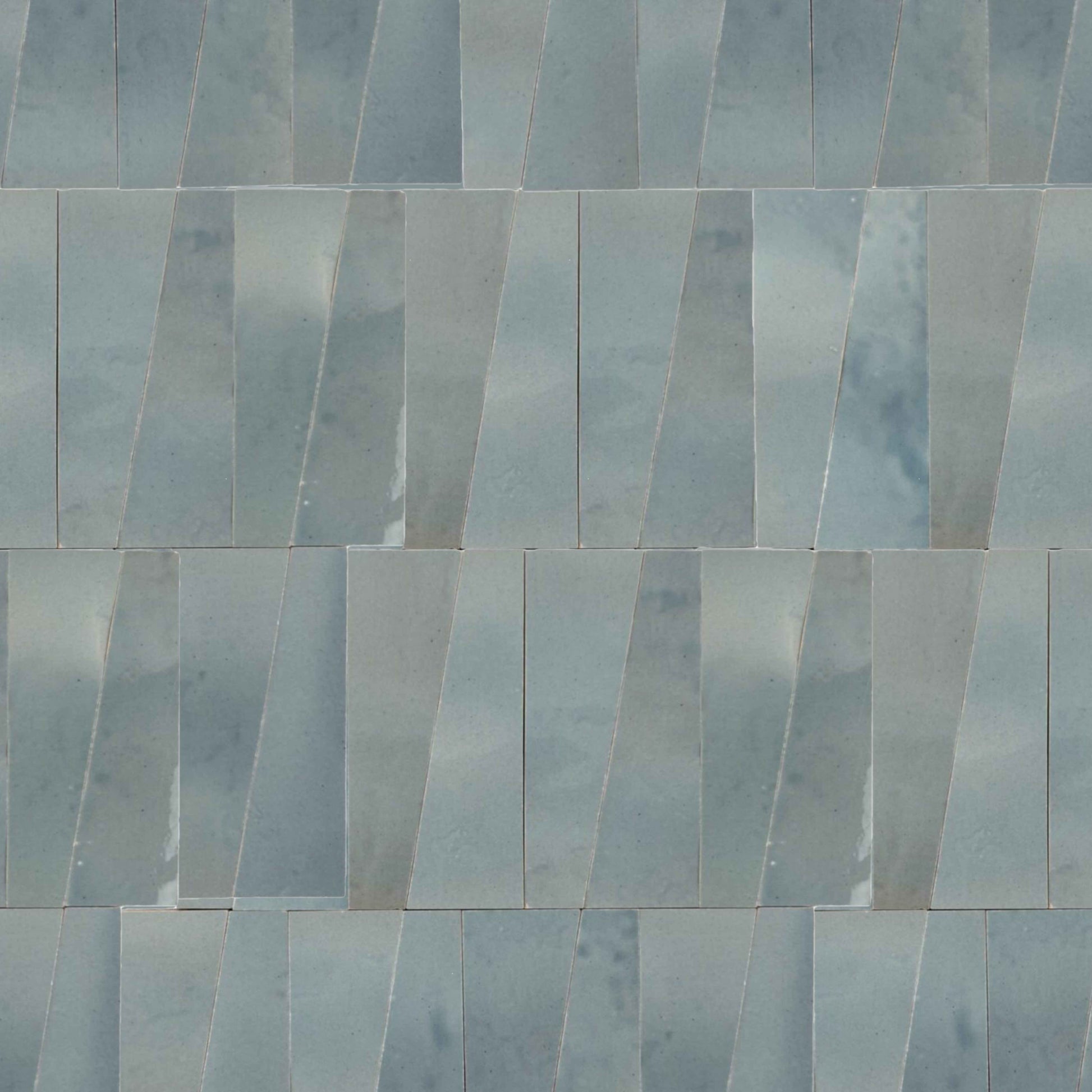 Atlas Zellige | 12"x12" Trapezoid Zellige Ceramic Mosaic Wall Tile