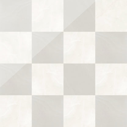 Precious Checkerboard | 24"x24" Marble Look Floor & Wall Tile