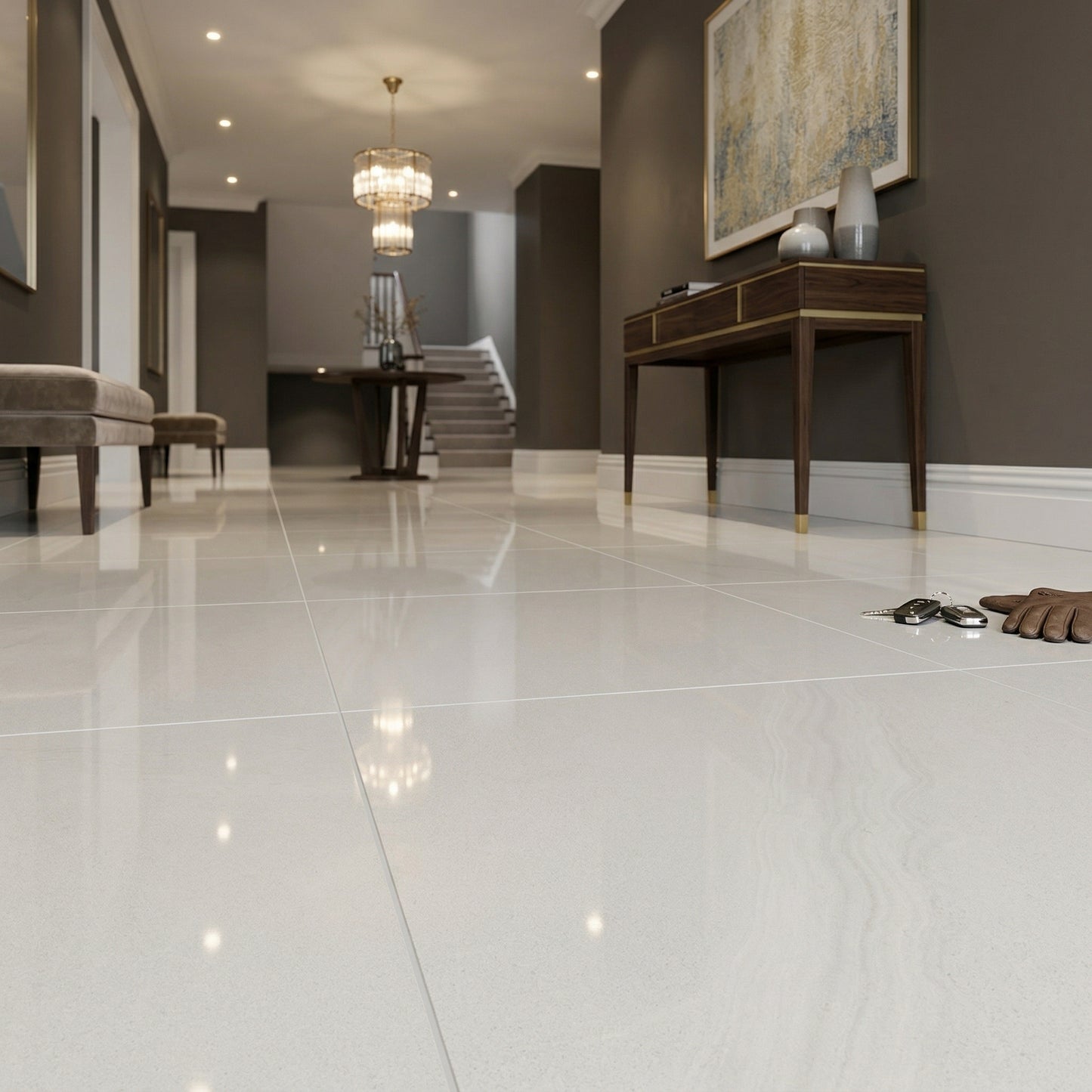 Precious Marble | 24"x24" Porcelain Marble Look Floor & Wall Tile