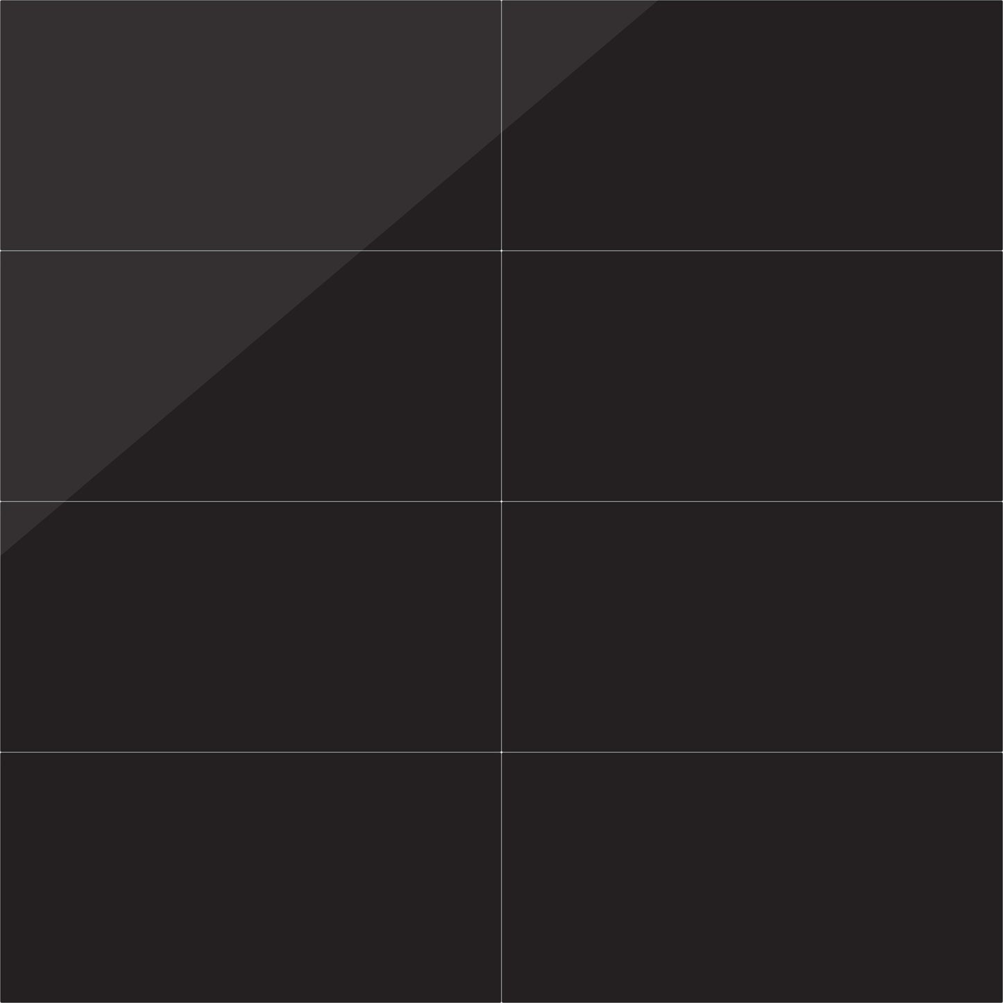 Black & White | 12"x12" Porcelain Floor & Wall Tile