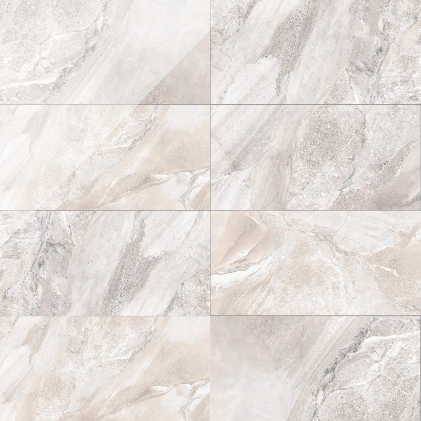 Fossilique | 12"x24" Porcelain Marble Look Floor & Wall Tile