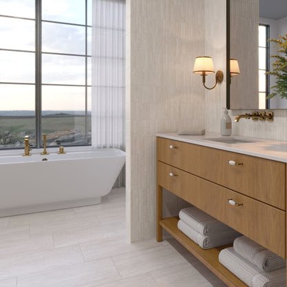 Travertino |  12"x24" Porcelain Stone Look Floor & Wall Tile
