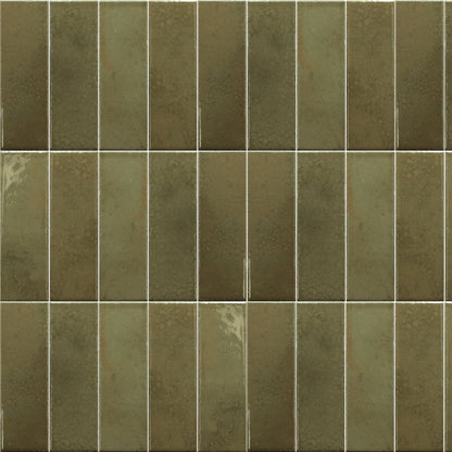 Bohemian Living | 2.5"x7.5" Decorative Porcelain Wall Tile
