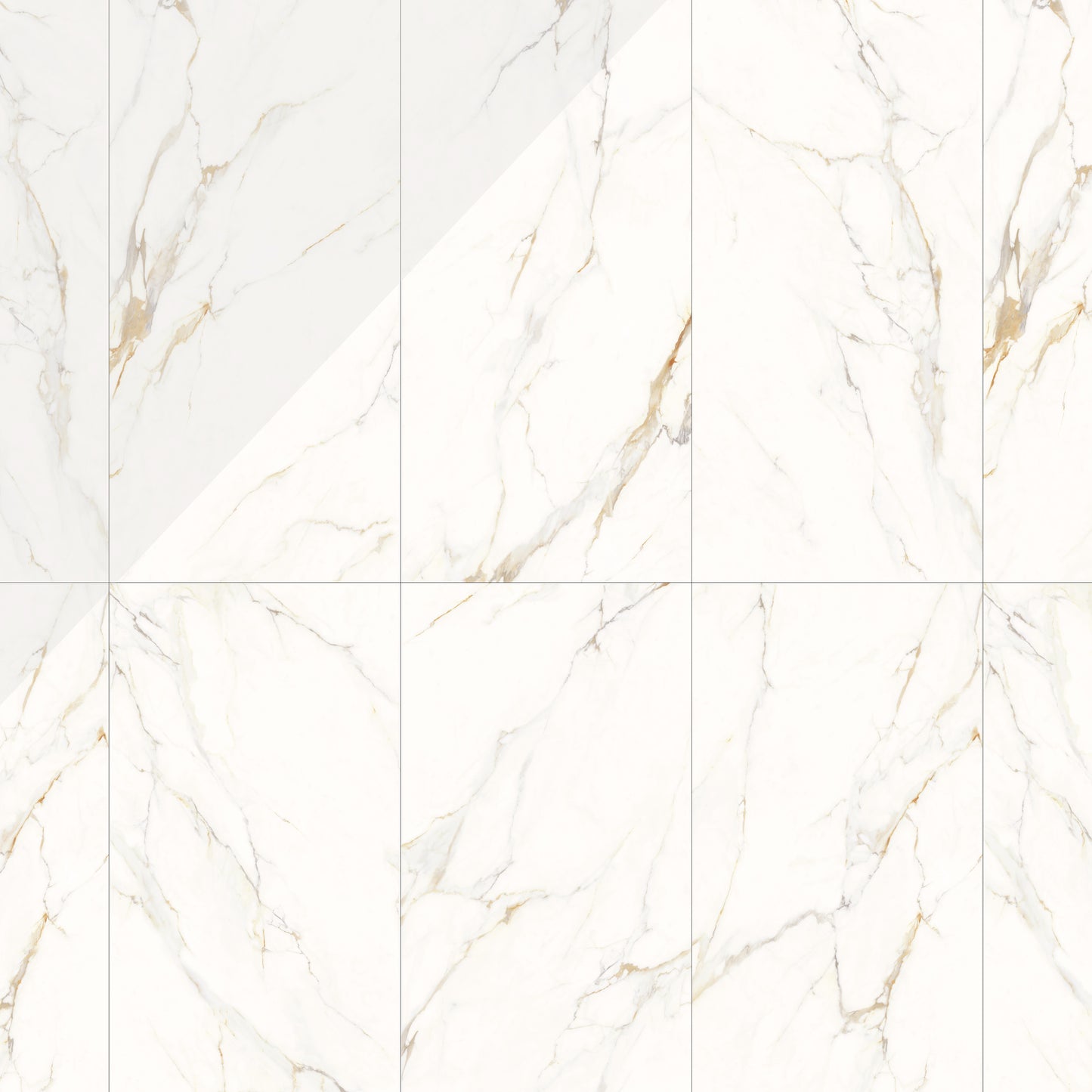 Dream | 24"x48" Calacatta Gold Porcelain Marble Look Floor & Wall Tile