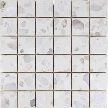SS-TZCP22MS1P | Terrazzo Living 2" x 2" Mosaic (Cloud Parade) - SAMPLE