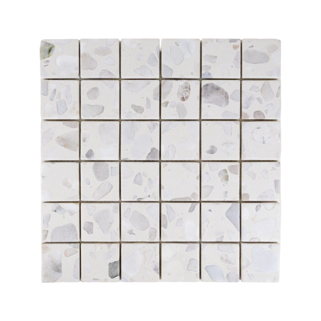 Terrazzo Living | 2"x2" Terrazzo Mosaic Floor & Wall Tile
