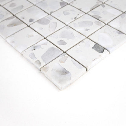 Terrazzo Living | 2"x2" Terrazzo Mosaic Floor & Wall Tile