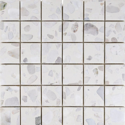 Terrazzo Living | 2"x2" Terrazzo Mosaic Floor & Wall Tile