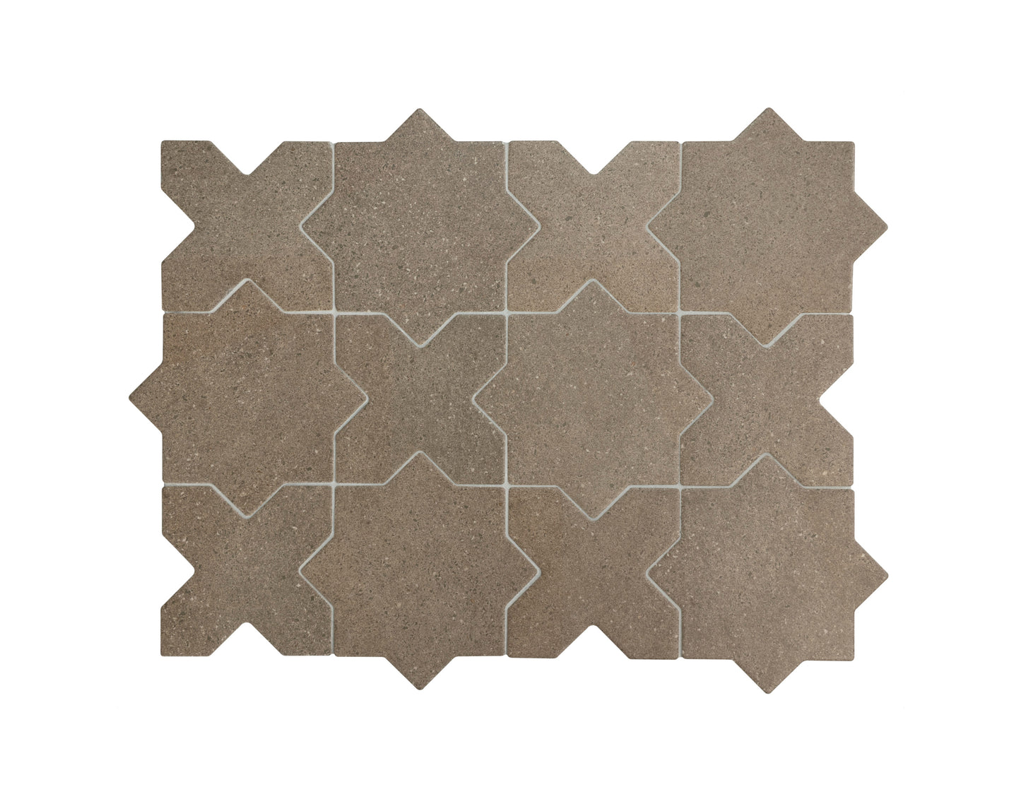 Elda Star+Cross | Porcelain Stone Look Floor & Wall Tile