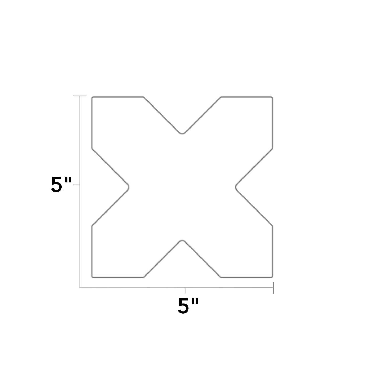 Elda Star+Cross | Porcelain Stone Look Floor & Wall Tile