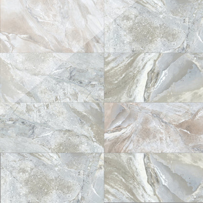 Fossilique | 12"x24" Porcelain Marble Look Floor & Wall Tile