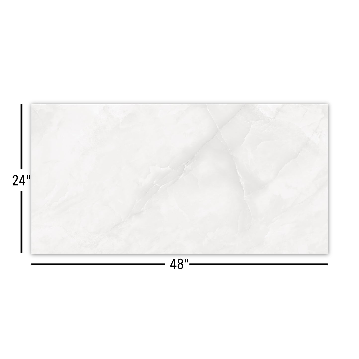Dream | 24"x48" Duomo Porcelain Marble Look Floor & Wall Tile