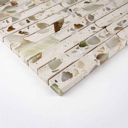 Terrazzo Living | 1"x6" Terrazzo Mosaic Tile