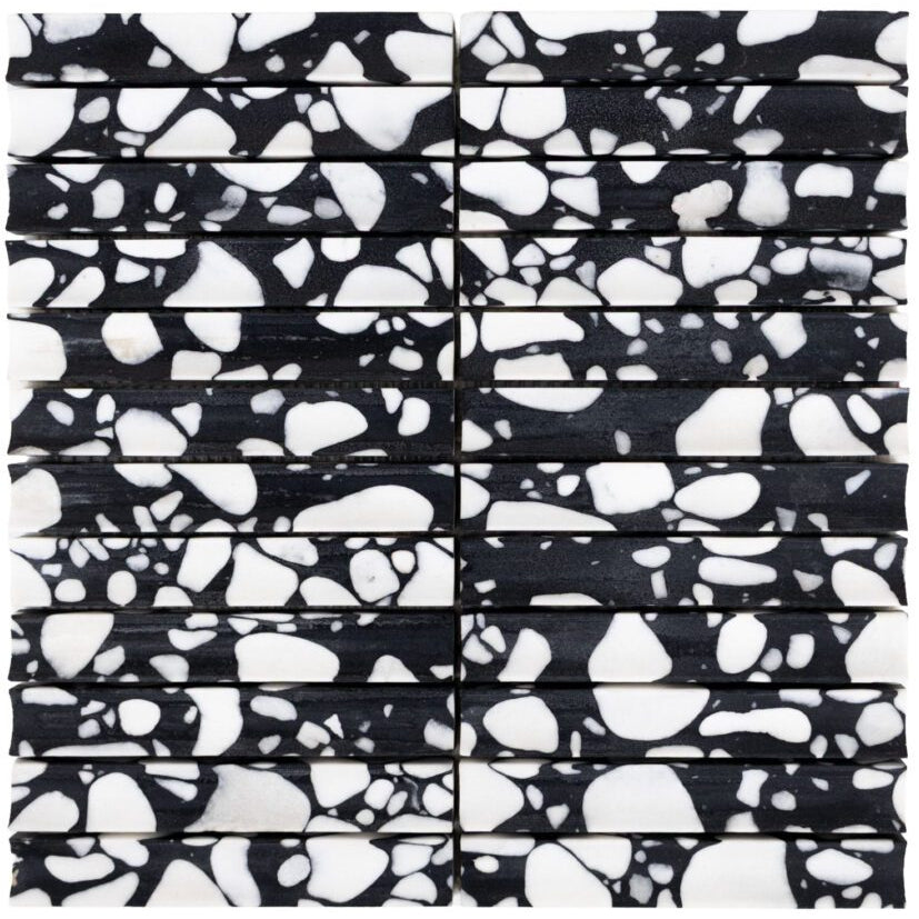 Terrazzo Living | 1"x6" Terrazzo Mosaic Tile