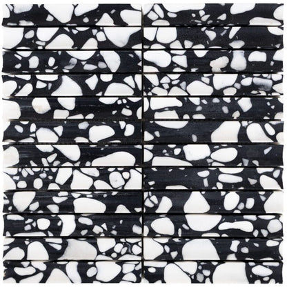 Terrazzo Living | 1"x6" Terrazzo Mosaic Tile