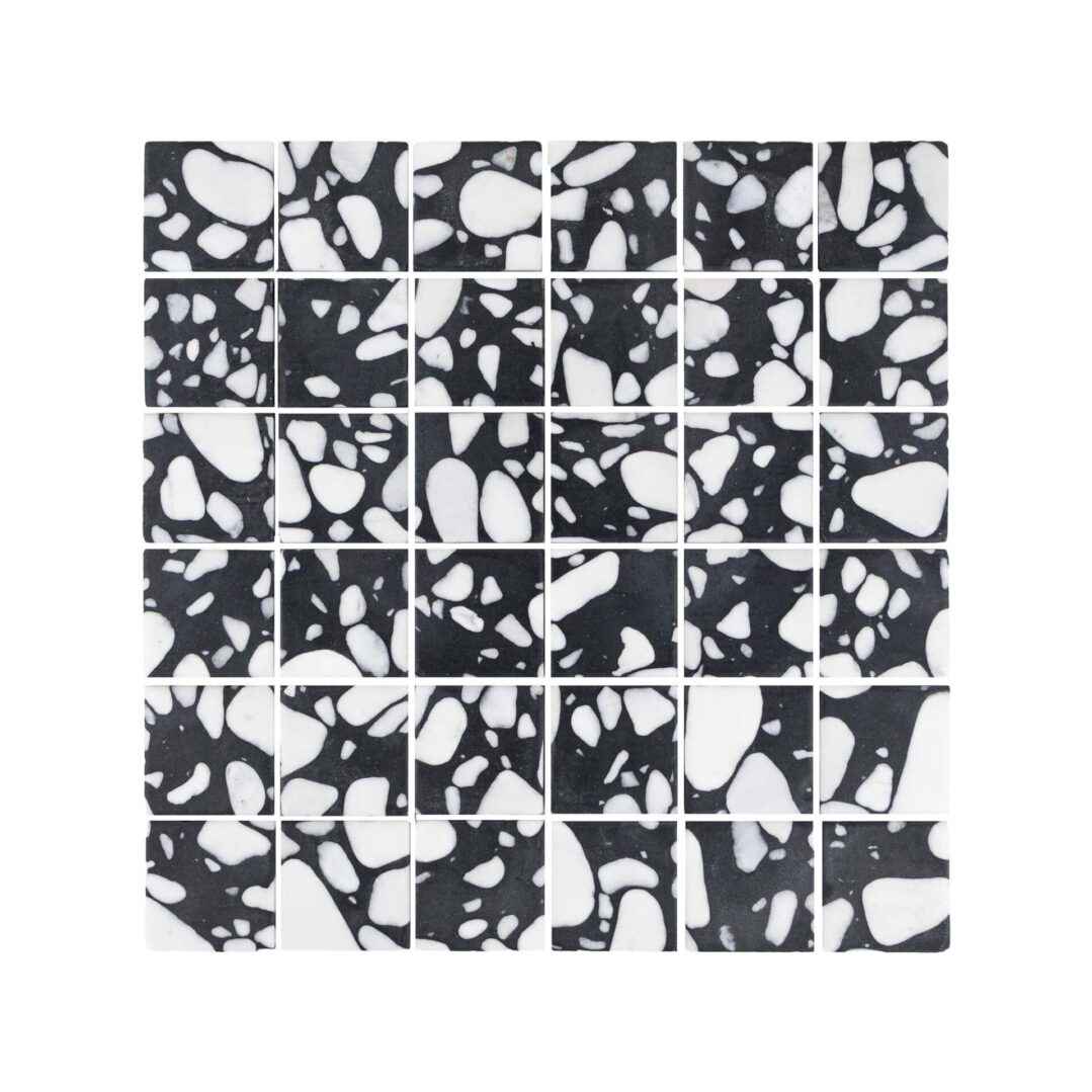 Terrazzo Play | 2"x2" Terrazzo Mosaic Floor & Wall Tile