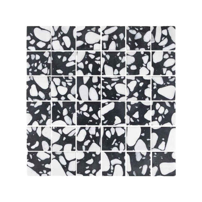 Terrazzo Play | 2"x2" Terrazzo Mosaic Floor & Wall Tile