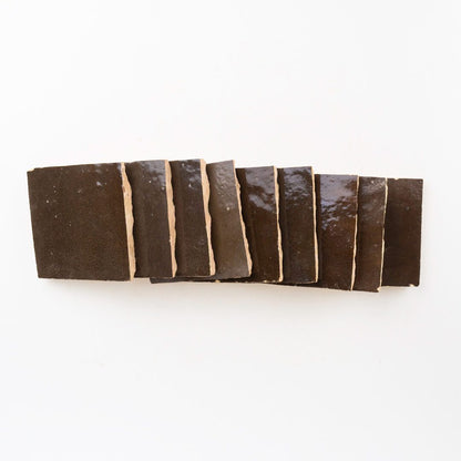 Zellige Moderne | 4"x4" Terracotta Wall Tile