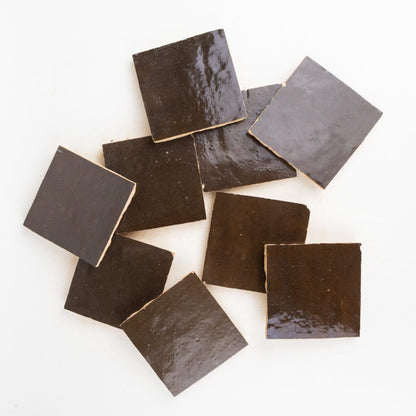 Zellige Moderne | 4"x4" Terracotta Wall Tile
