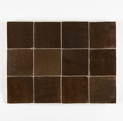 Zellige Moderne | 4"x4" Terracotta Wall Tile