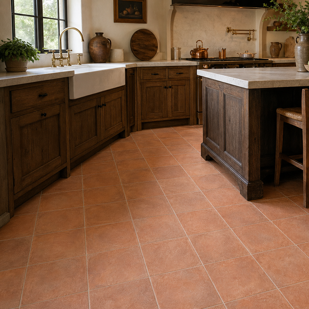 Spanish Rustica | 13"x13" Porcelain Terracotta Look Floor Tile