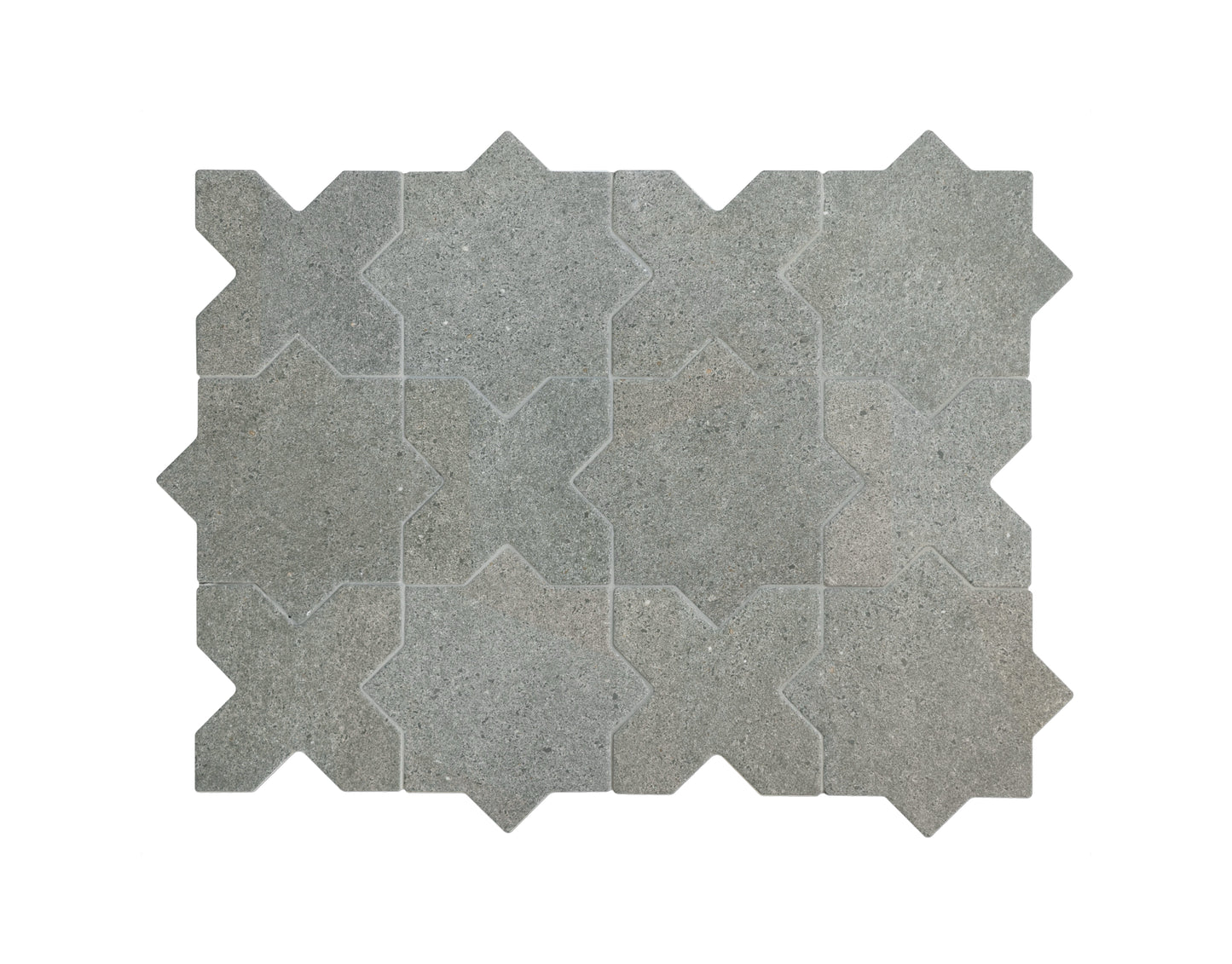 Elda Star+Cross | Porcelain Stone Look Floor & Wall Tile