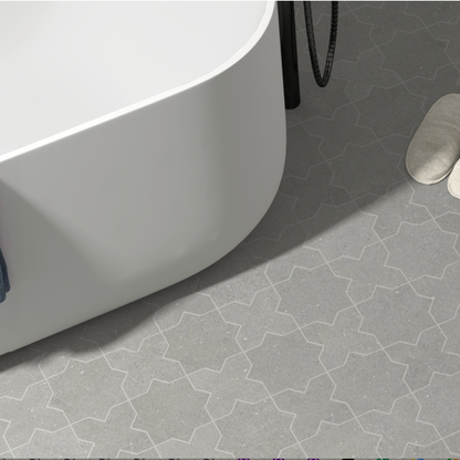 Elda Star+Cross | Porcelain Stone Look Floor & Wall Tile