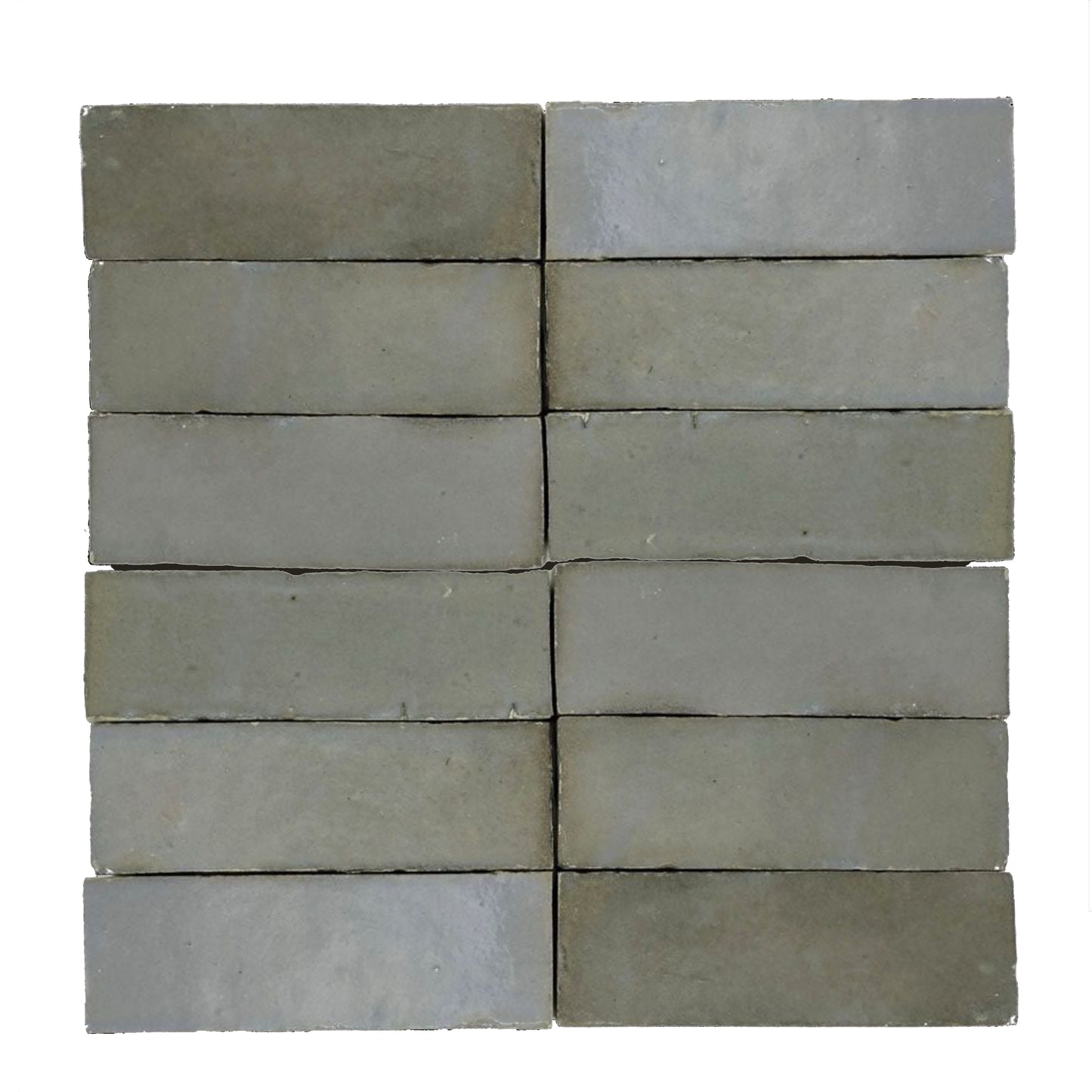 Hand Crafted Zellige | 2"x6" Terracotta Wall Tile
