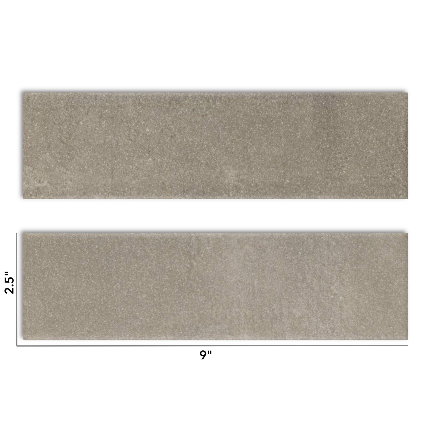Hudson & Co | 2.5"x9" Porcelain Brick Wall Tile